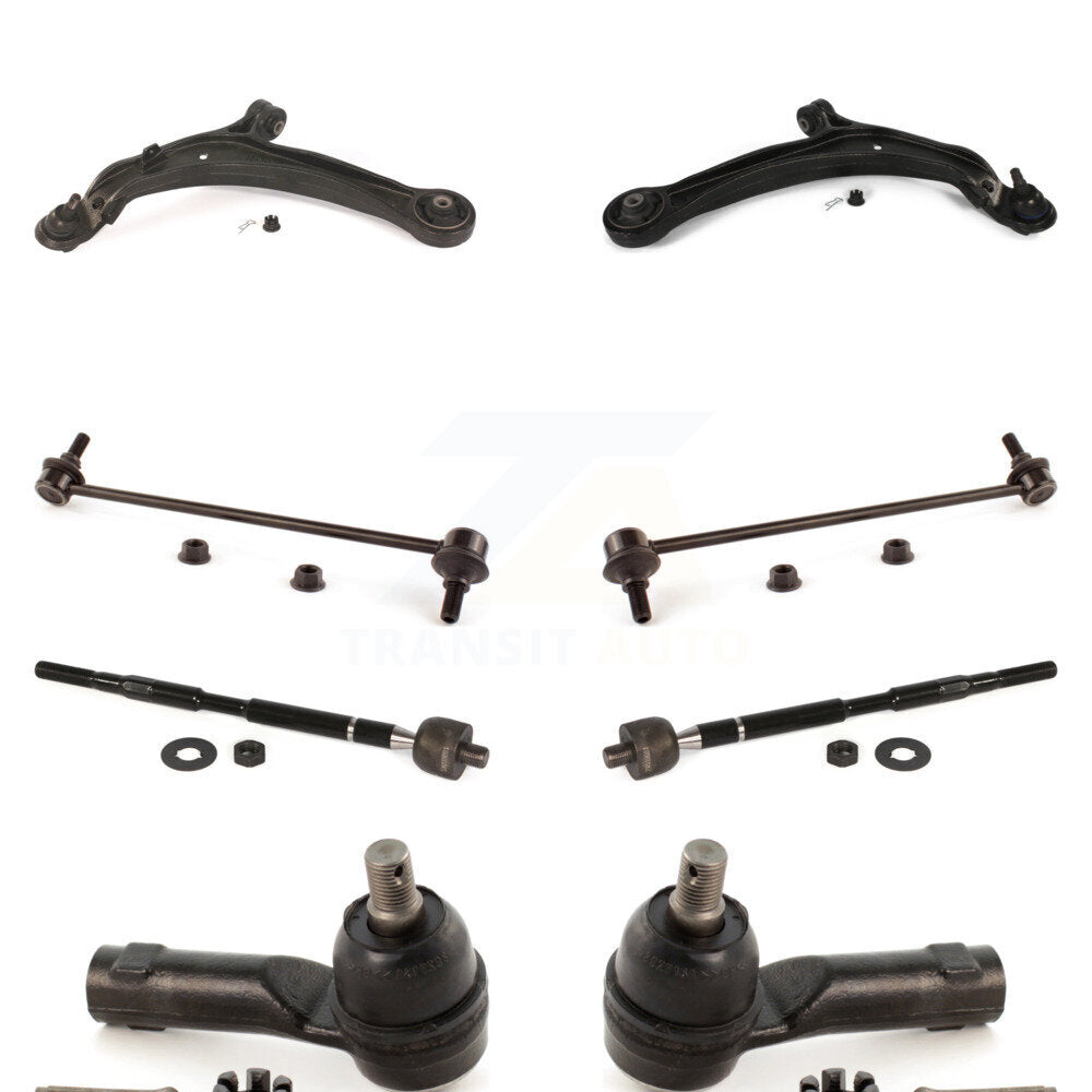 Front Control Arm Ball Joint Tie Rod End Link Kit (8Pc) For 11-17 Honda Odyssey