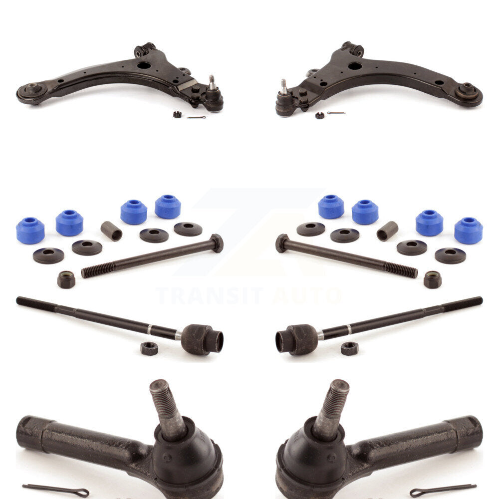 Front Control Arm And Ball Joint Tie Rod End Link Kit (8Pc) For Chevrolet Impala