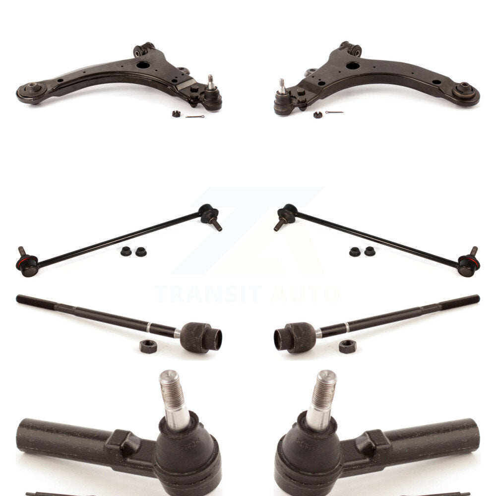 Front Control Arm & Ball Joint Tie Rod End Link Kit (8Pc) For Pontiac Grand Prix