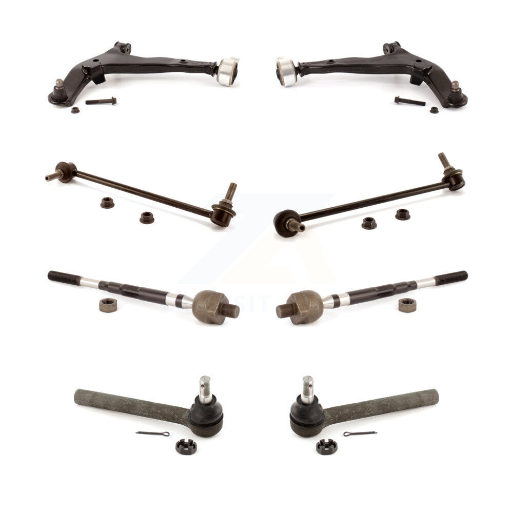 Front Control Arm Ball Joint Tie Rod End Link Kit (8Pc) For 05-07 Nissan Murano
