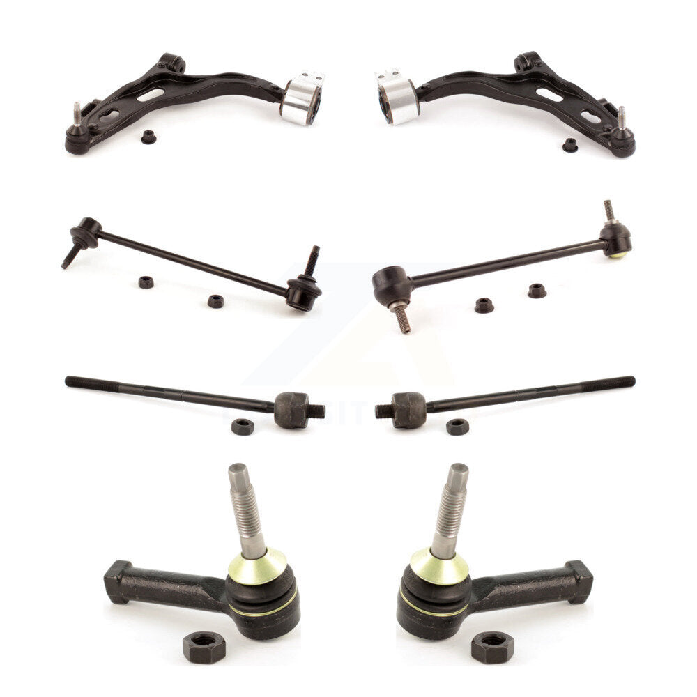 Front Control Arm & Ball Joint Tie Rod End Link Kit (8Pc) For Ford Five Hundred