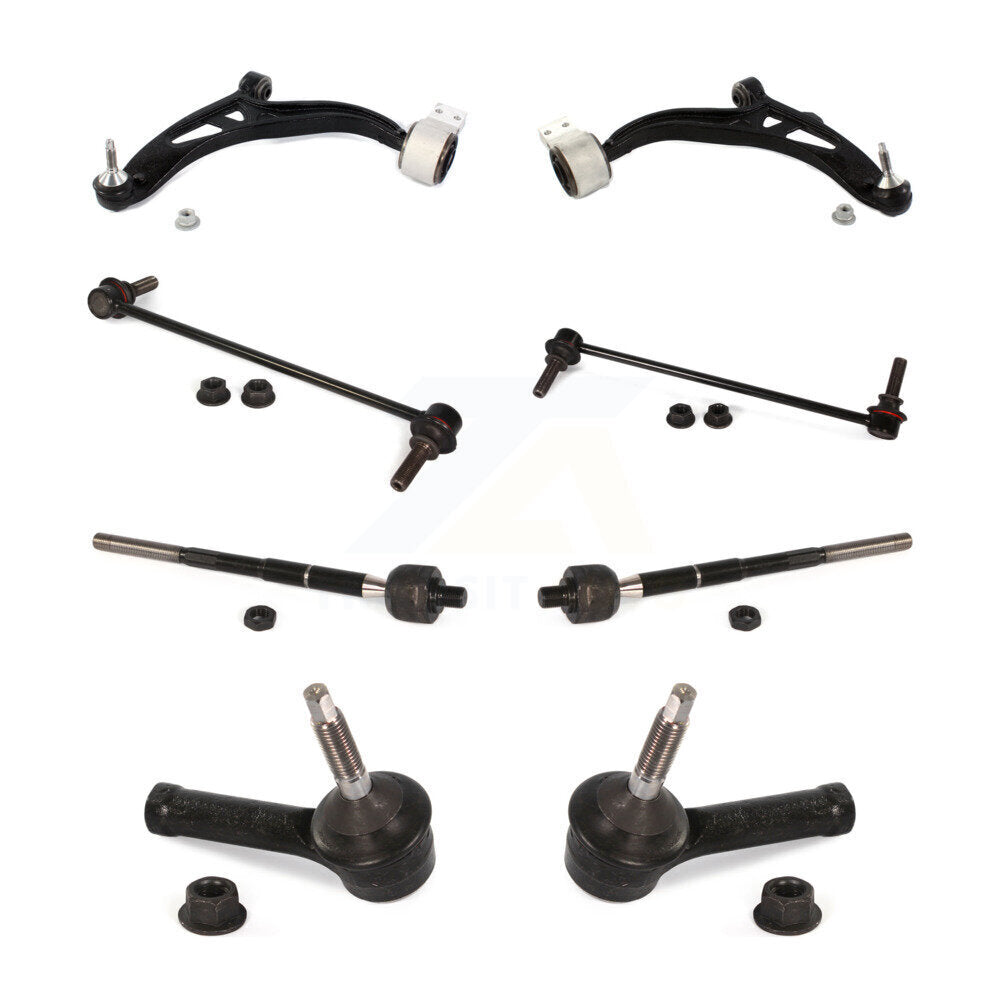 Front Control Arm Ball Joint Tie Rod End Link Kit (8Pc) For Ford Explorer Police