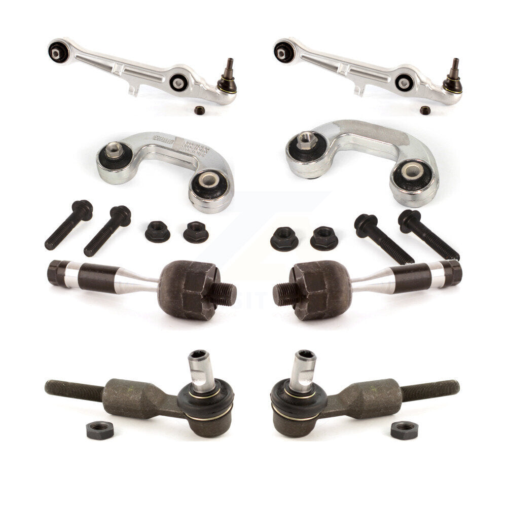Front Control Arm And Ball Joint Tie Rod End Link Kit (8Pc) For Audi A4 Quattro