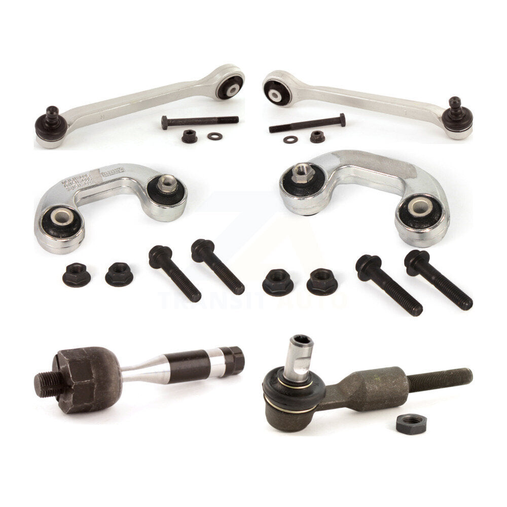 Front Control Arm And Ball Joint Tie Rod End Link Kit (6Pc) For Audi A4 Quattro