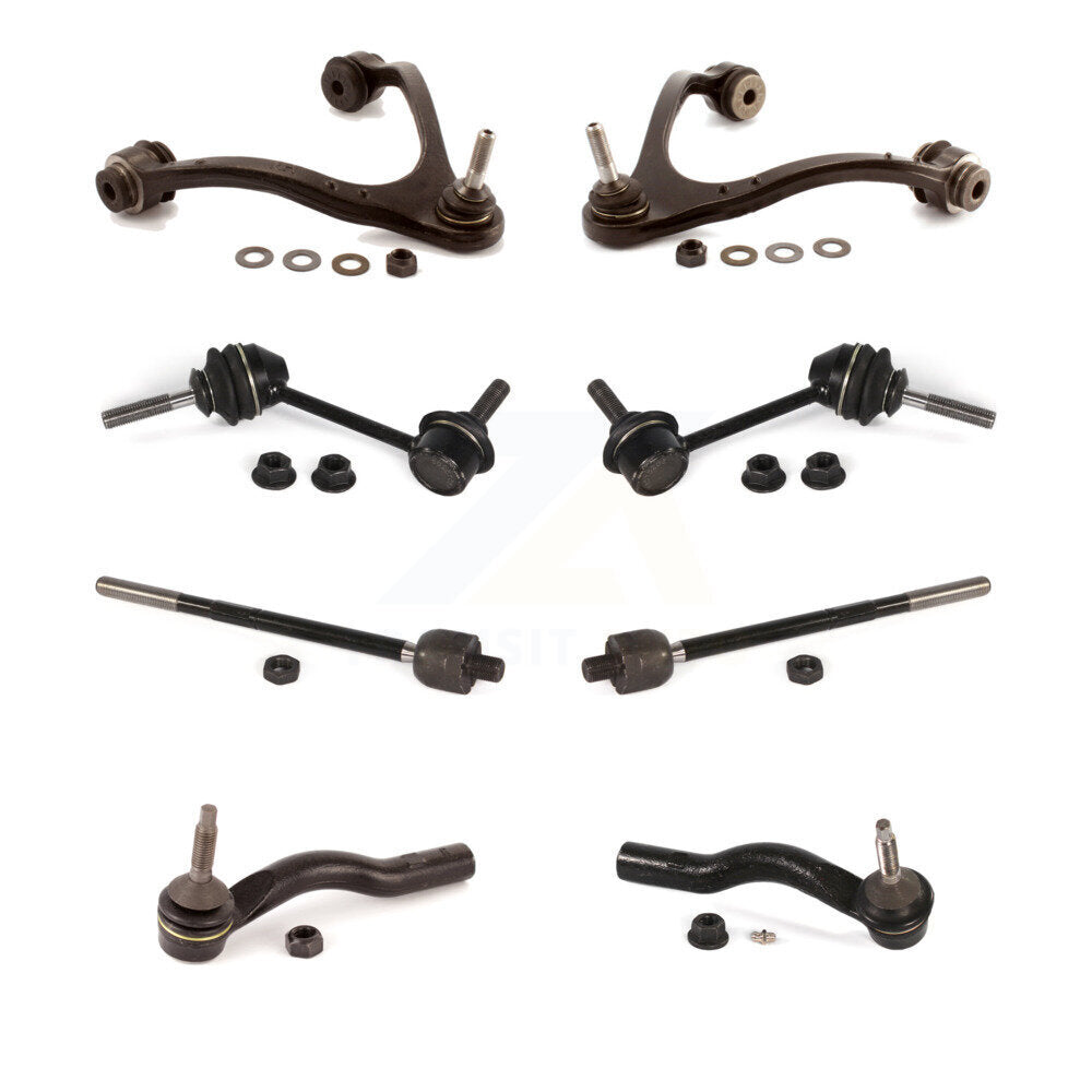 Front Arm Ball Joint Tie Rod End Link Kit (8Pc) For Ford Crown Victoria Lincoln