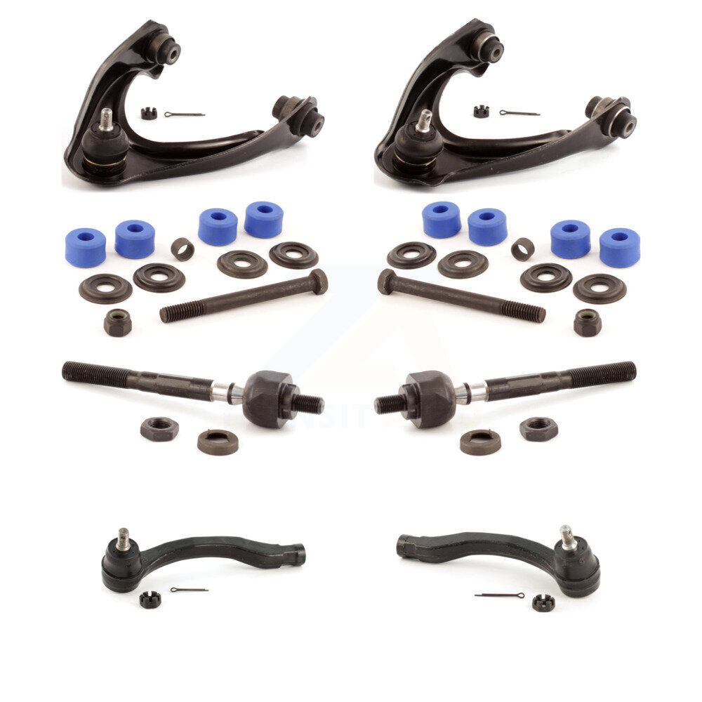 Front Control Arm Ball Joint Assembly Tie Rod End Link Kit (8Pc) For Honda Civic