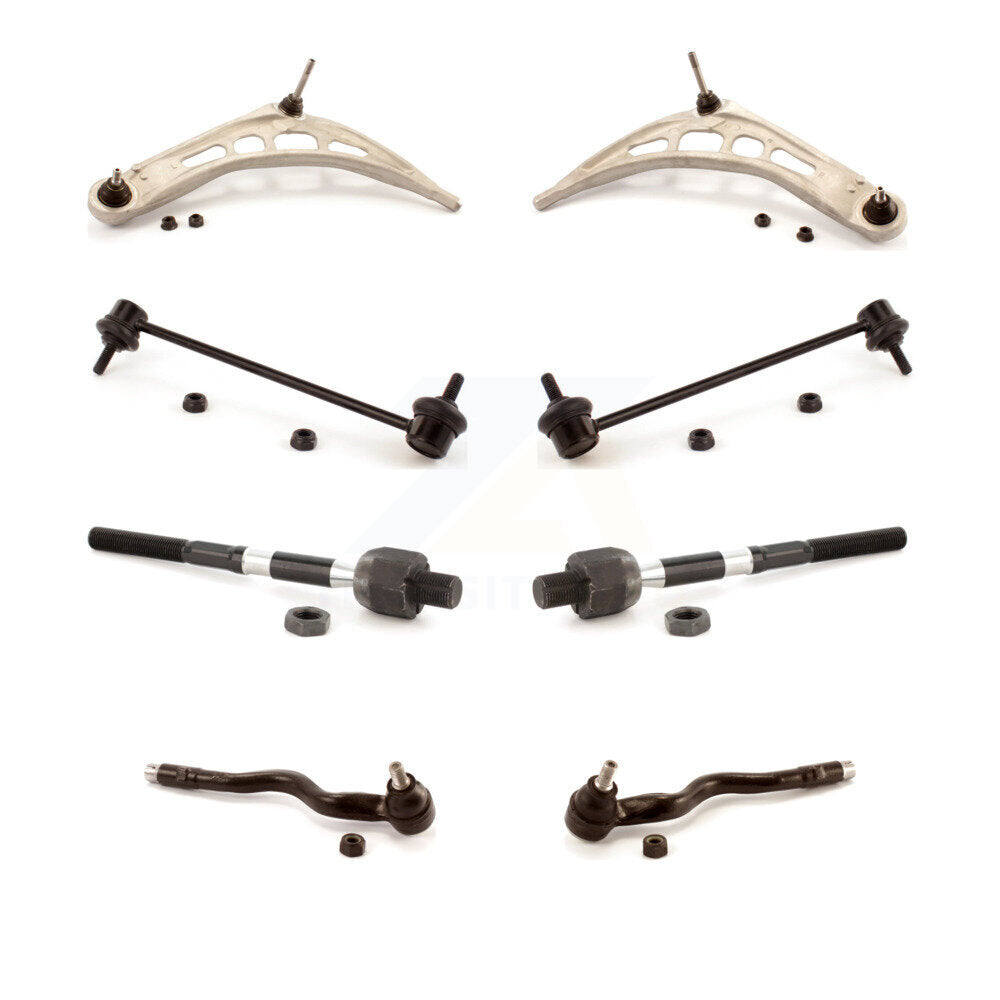 Front Control Arm & Ball Joint Tie Rod End Link Kit (8Pc) For BMW Z4 330Ci 325i