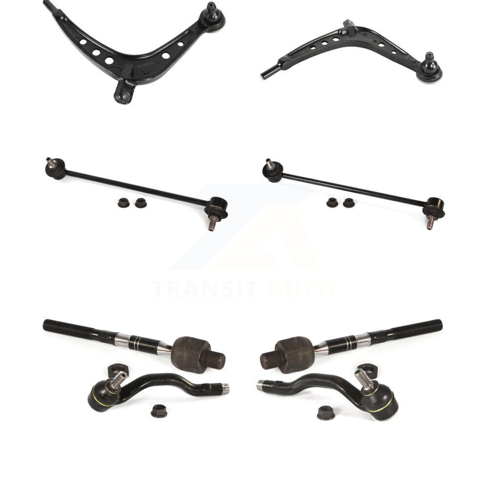 Front Control Arm And Ball Joint Tie Rod End Link Kit (8Pc) For BMW 325xi 330xi