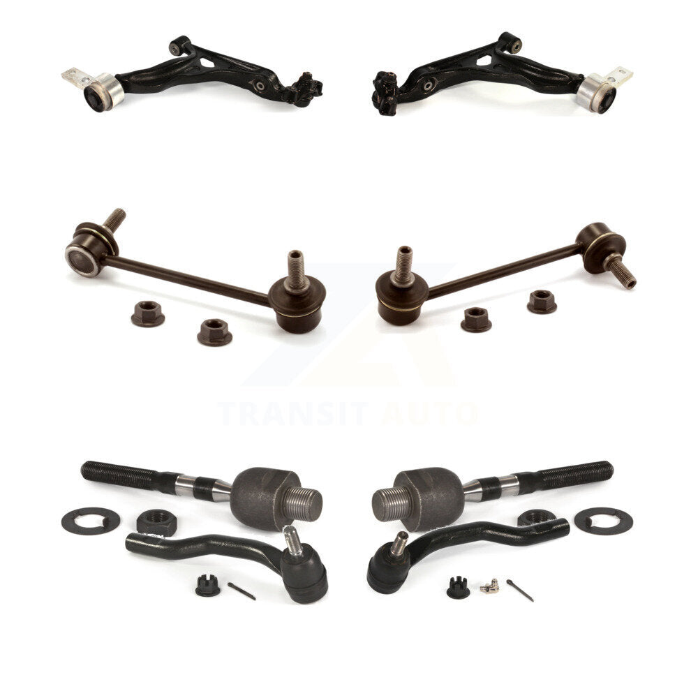 Front Control Arm & Ball Joint Tie Rod End Link Kit (8Pc) For 2009-2013 Mazda 6