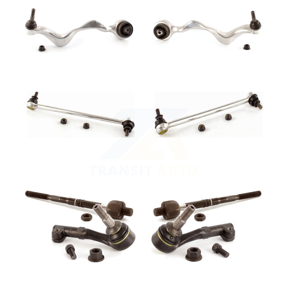 Front Control Arm Ball Joint Tie Rod End Link Kit (8Pc) For BMW 323i 328i X1 Z4