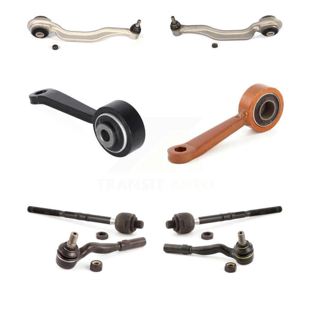 Front Control Arm & Ball Joint Tie Rod End Link Kit (8Pc) For Mercedes-Benz E320