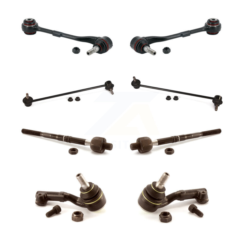 Front Control Arm & Ball Joint Tie Rod End Link Kit (8Pc) For BMW 328i xDrive X1