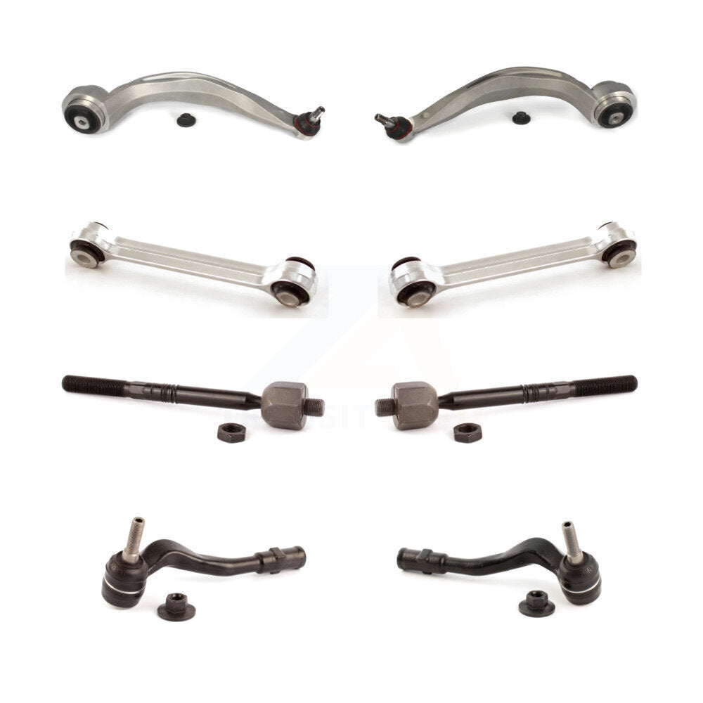 Front Control Arm & Ball Joint Tie Rod End Link Kit (8Pc) For Audi A4 Quattro Q5