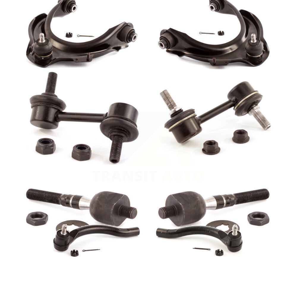 Front Control Arm And Ball Joint Tie Rod End Bar Link Kit (8Pc) For Honda Accord
