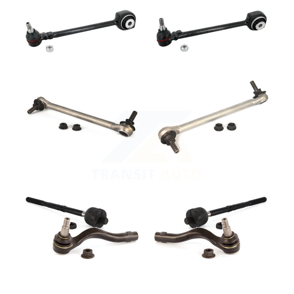 Front Control Arm & Ball Joint Tie Rod End Link Kit (8Pc) For Mercedes-Benz C300