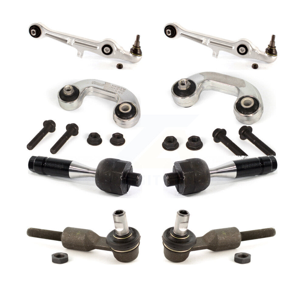 Front Control Arm And Ball Joint Tie Rod End Link Kit (8Pc) For Audi A4 Quattro
