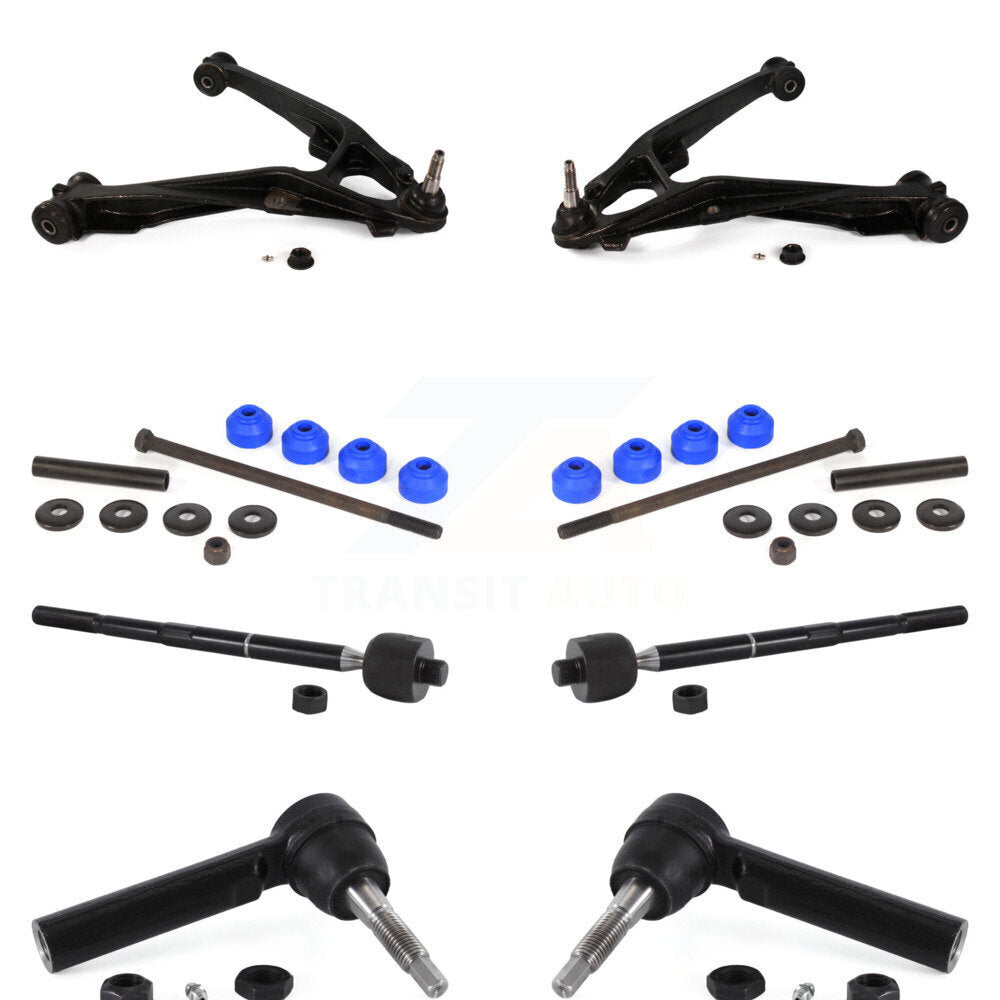 Front Control Arm And Ball Joint Tie Rod End Link Kit (8Pc) For GMC Sierra 1500