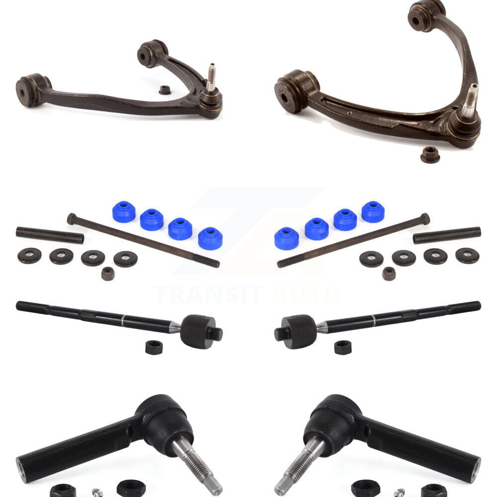 Front Control Arm Ball Joint Tie Rod End Link Kit (8Pc) For GMC Sierra 1500 ESV