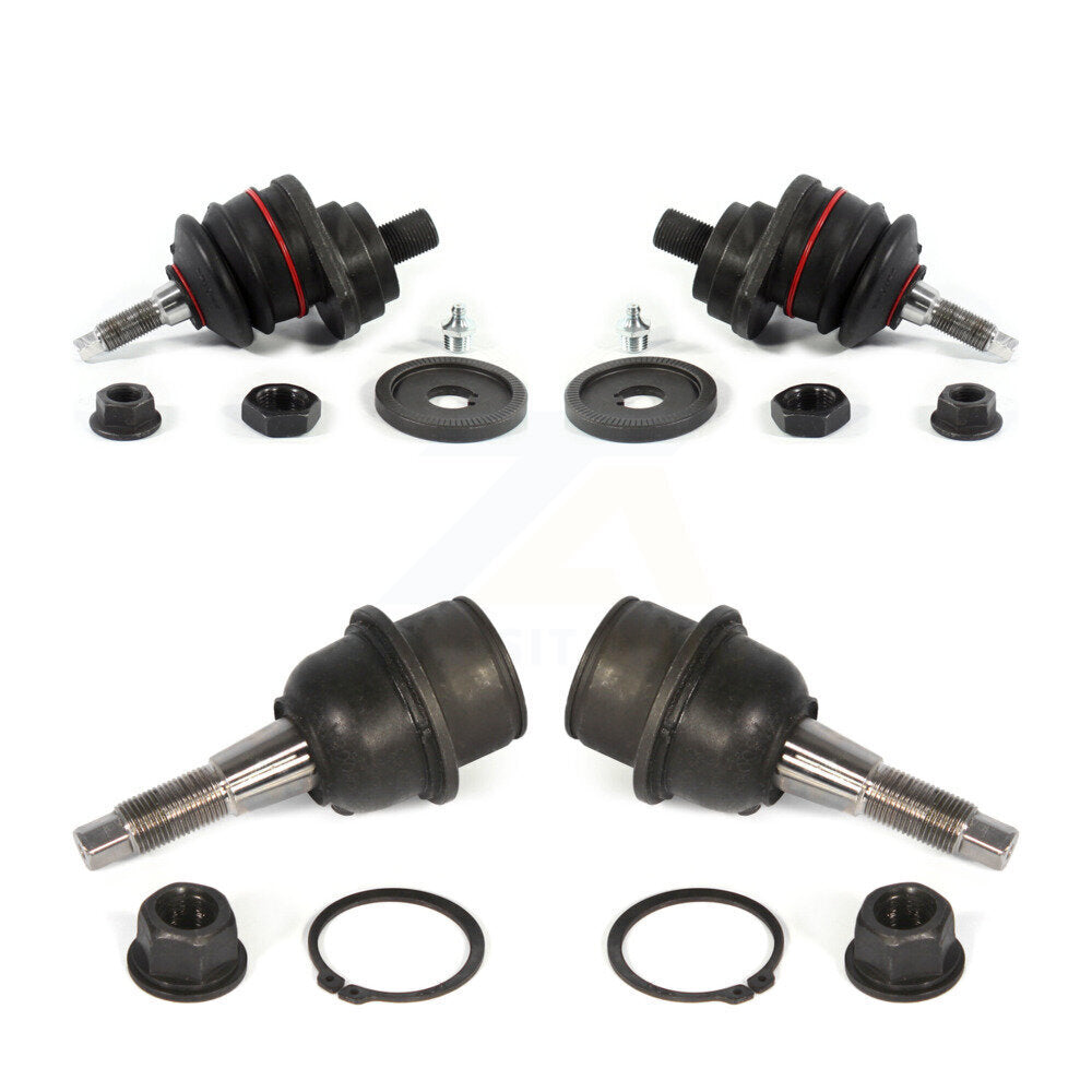 Front Lower & Upper Suspension Ball Joints Kit For Ram 1500 Classic Dodge
