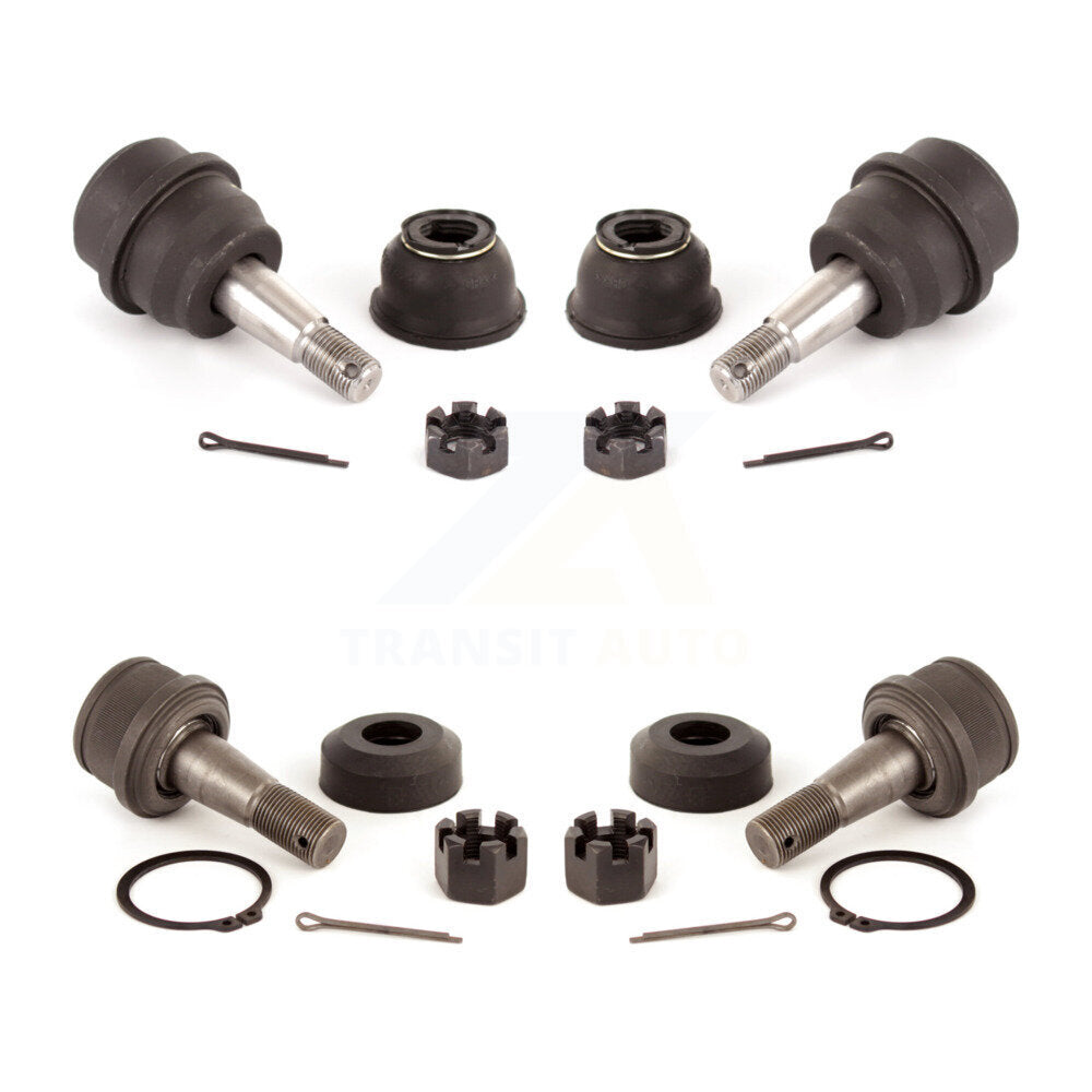 Front Lower & Upper Suspension Ball Joints Kit For 2000-2001 Dodge Ram 1500 4WD