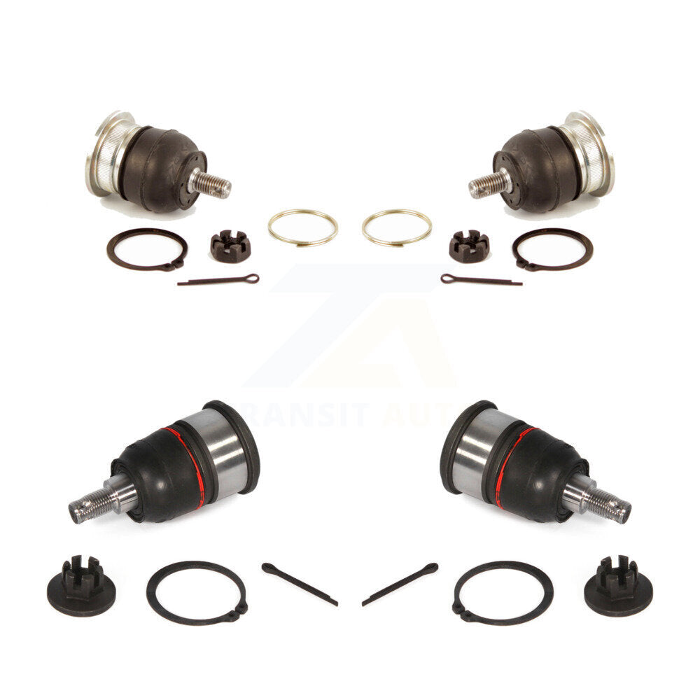 Front Lower & Upper Suspension Ball Joints Kit For 2004-2008 Acura TL KTR-101776