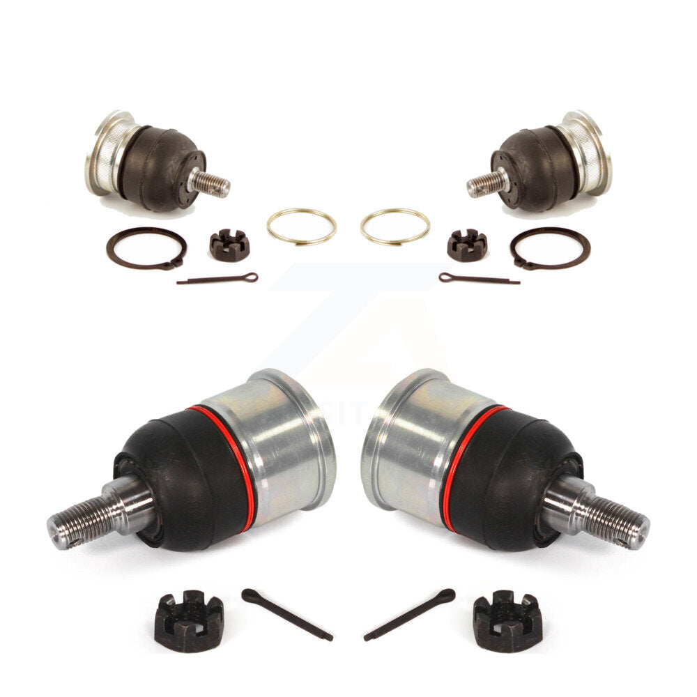 Front Lower & Upper Suspension Ball Joints Kit For 2009-2014 Acura TL KTR-101777