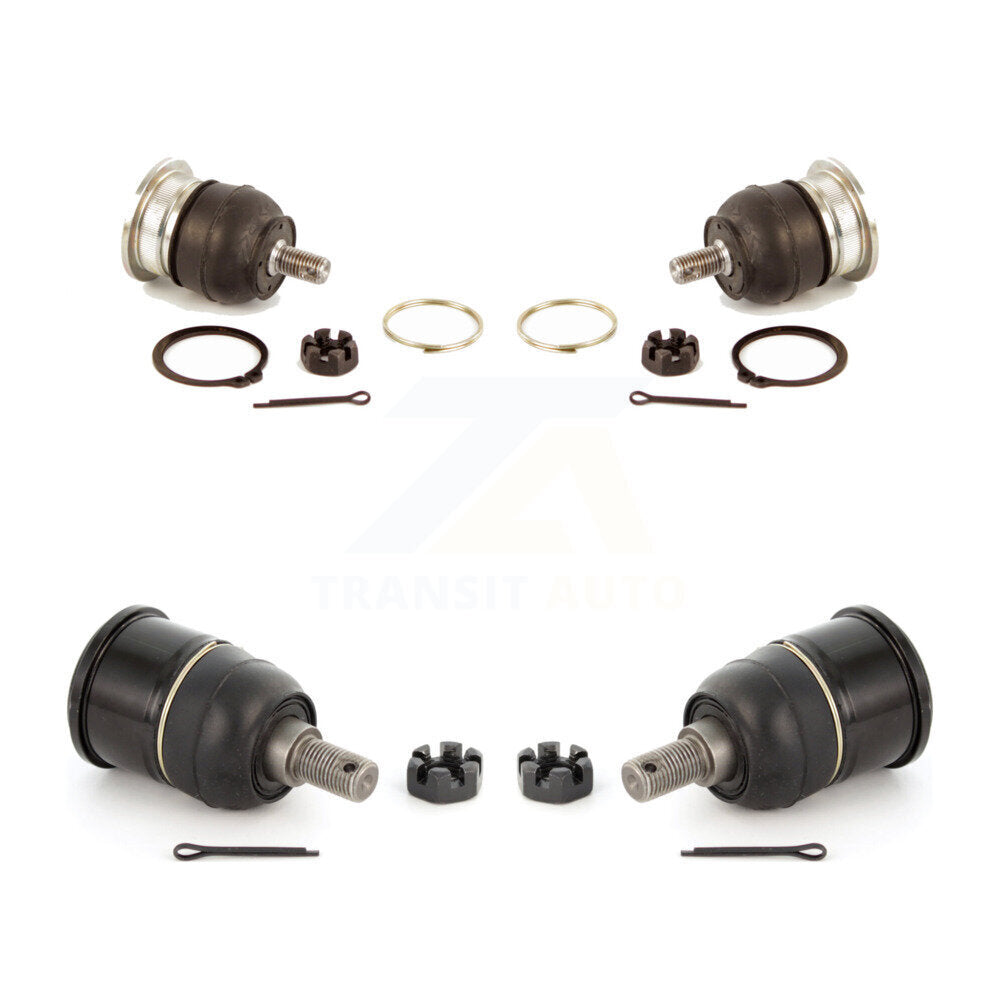 Front Lower & Upper Ball Joints Kit For Honda Accord Acura TSX Crosstour