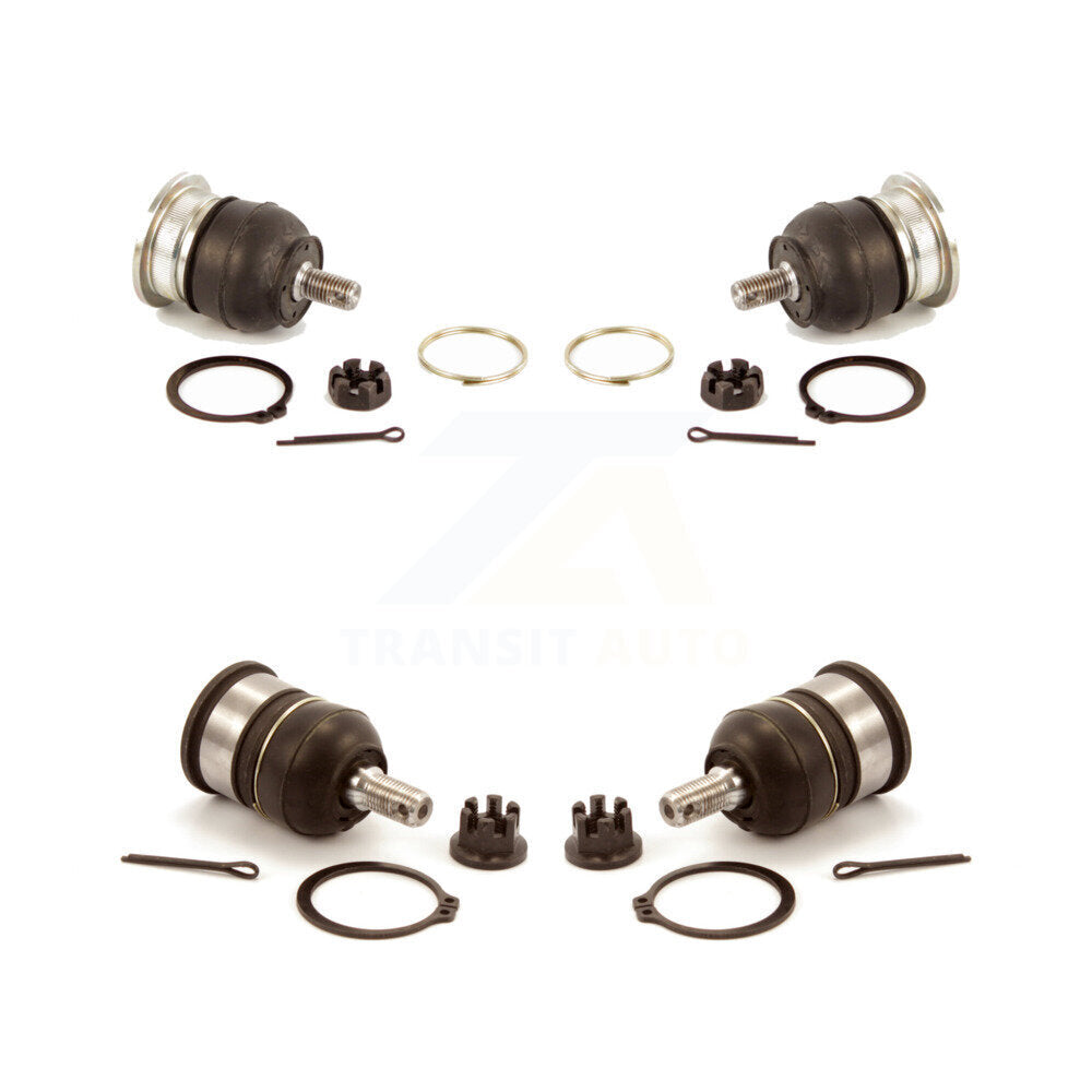 Front Lower & Upper Ball Joints Kit For Honda CR-V Acura Integra Civic del Sol