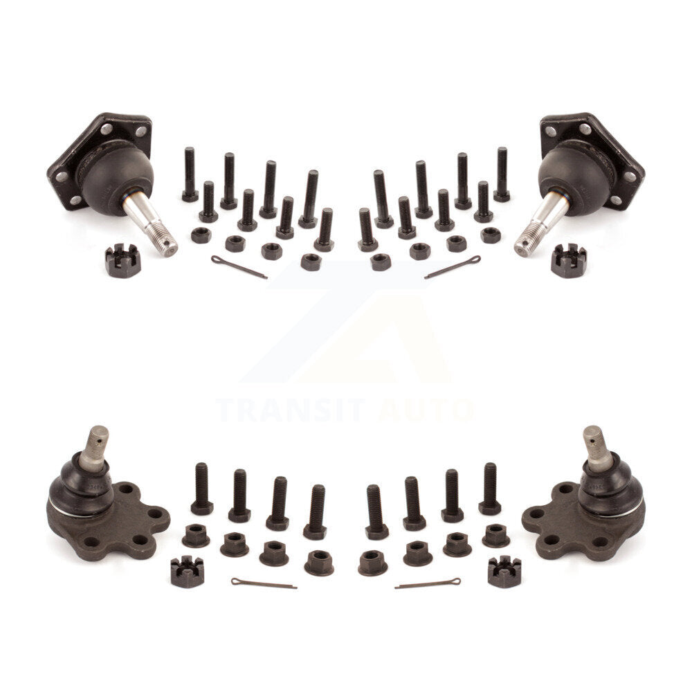 Front Lower & Upper Ball Joints Kit For Chevrolet GMC K1500 Astro Safari K2500