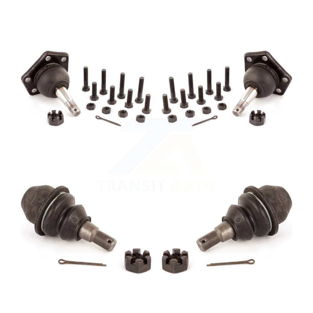 Front Lower & Upper Ball Joints Kit For K1500 Chevrolet GMC Tahoe Suburban Yukon