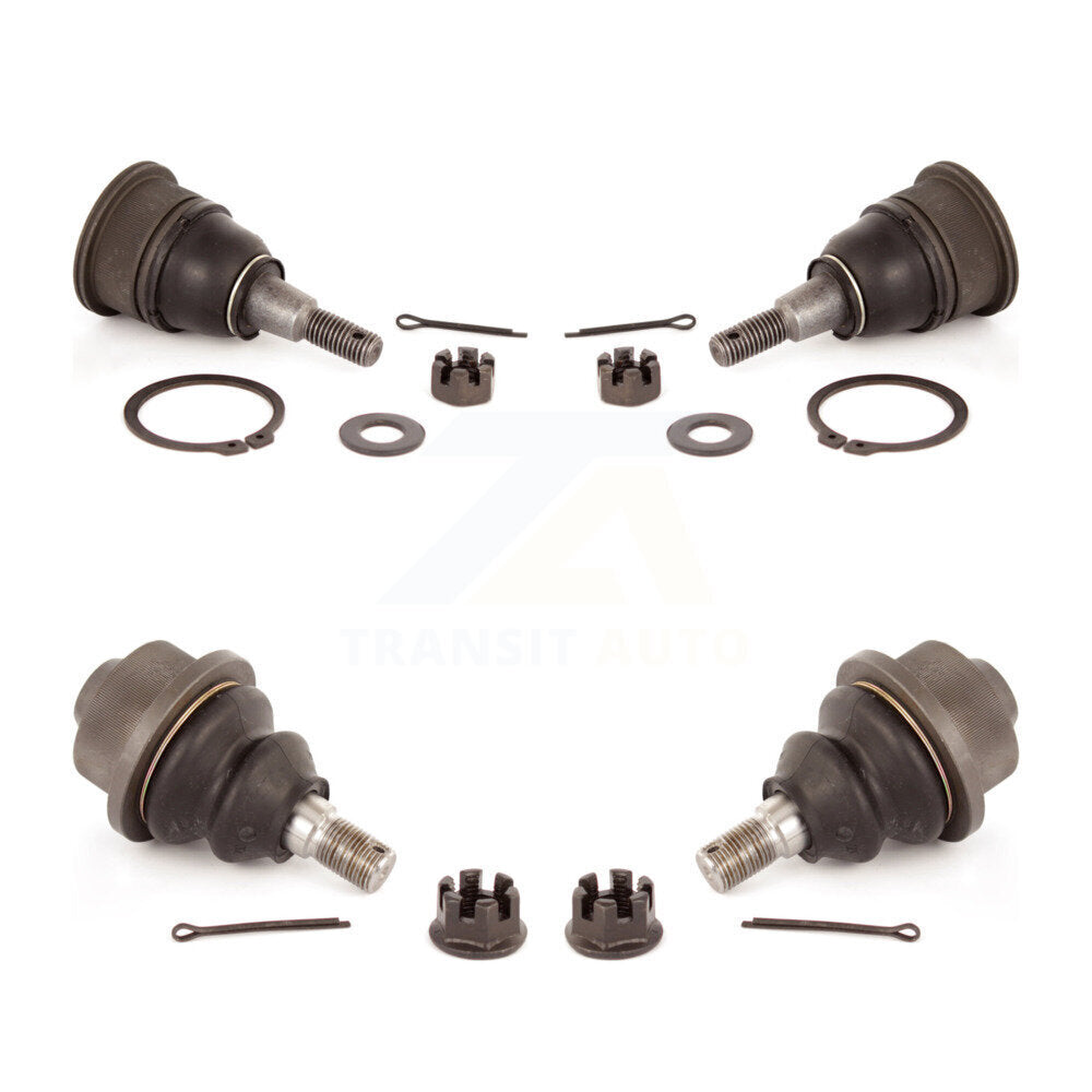 Front Lower & Upper Ball Joint Kit For Chevrolet GMC Sierra 2500 HD Silverado H2
