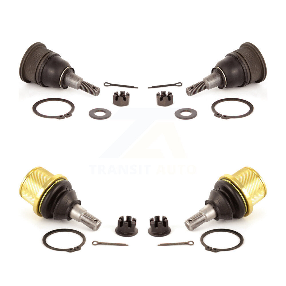 Front Lower & Upper Ball Joints Kit For GMC Chevrolet Savana 2500 Express 3500