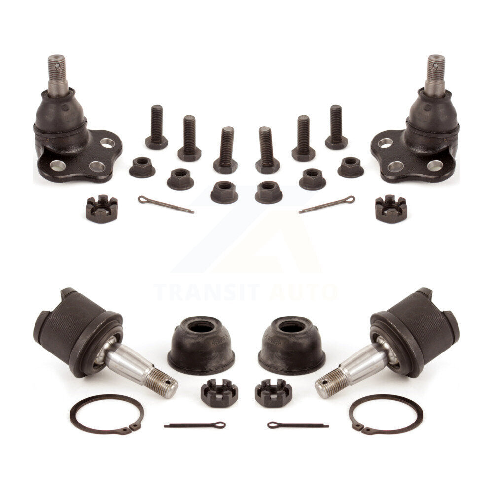 Front Lower & Upper Suspension Ball Joints Kit For Dodge Dakota Durango 4WD