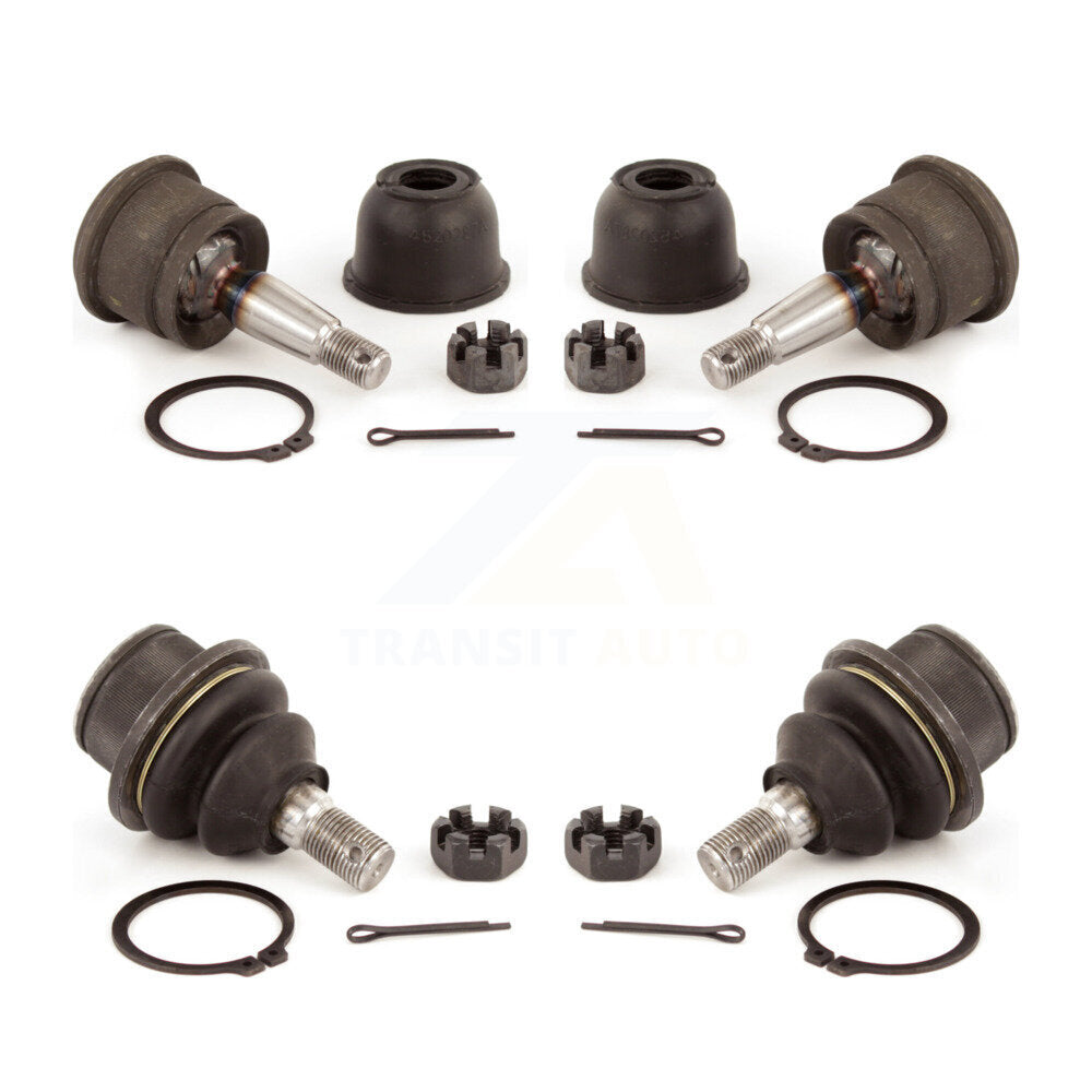 Front Lower & Upper Ball Joints Kit For Ford F-150 Expedition Heritage F-250