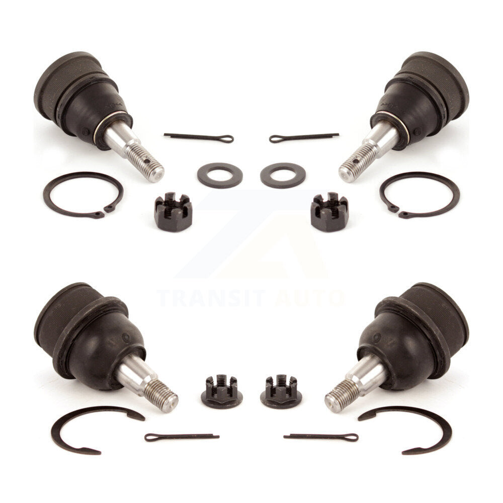 Front Lower & Upper Suspension Ball Joints Kit For Jeep Grand Cherokee Commander