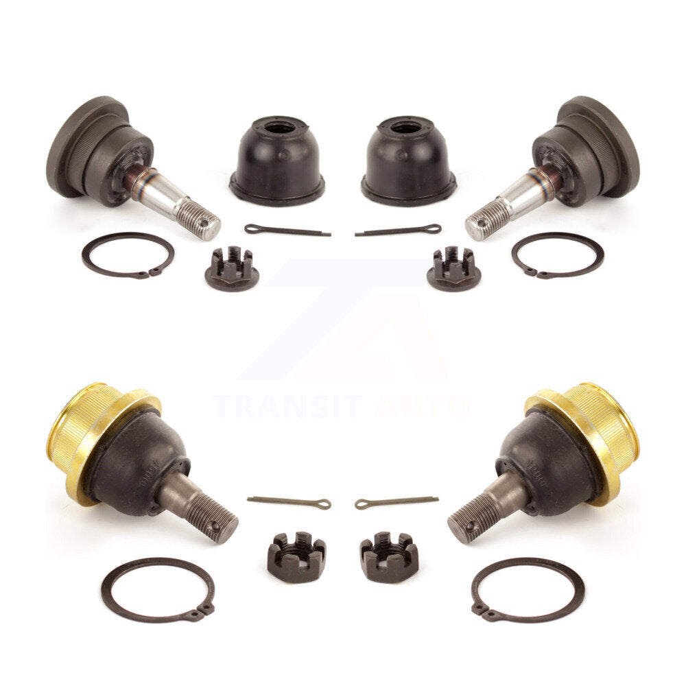 Front Lower & Upper Suspension Ball Joints Kit For 2005-2023 Toyota Tacoma