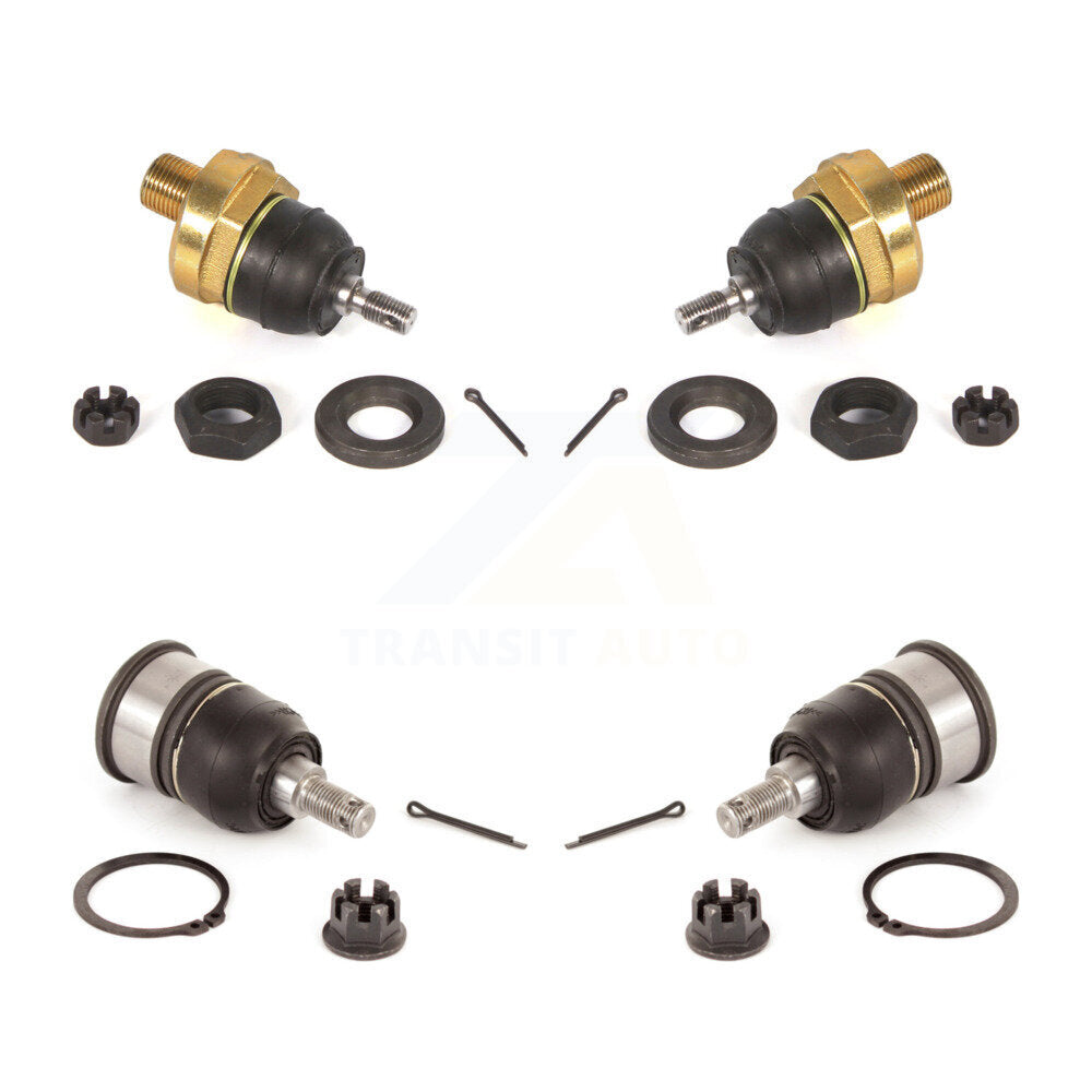 Front Lower & Upper Suspension Ball Joints Kit For Honda Accord Acura TSX RL
