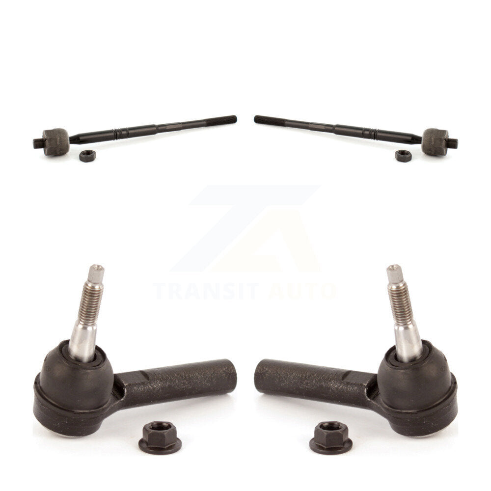 Front Steering Tie Rod End Kit For 2010-2017 Chevrolet Equinox GMC Terrain 2.4L