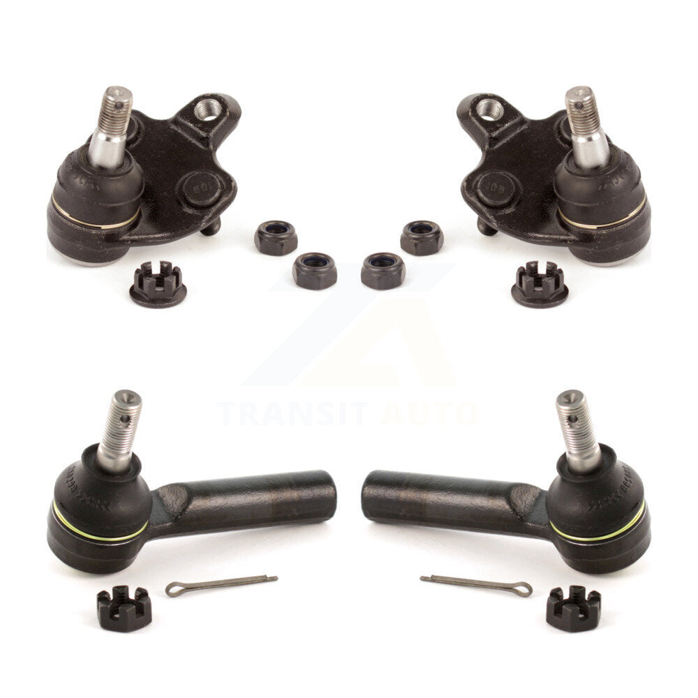 Front Ball Joint And Tie Rod End Kit For Toyota Corolla Matrix Pontiac Vibe