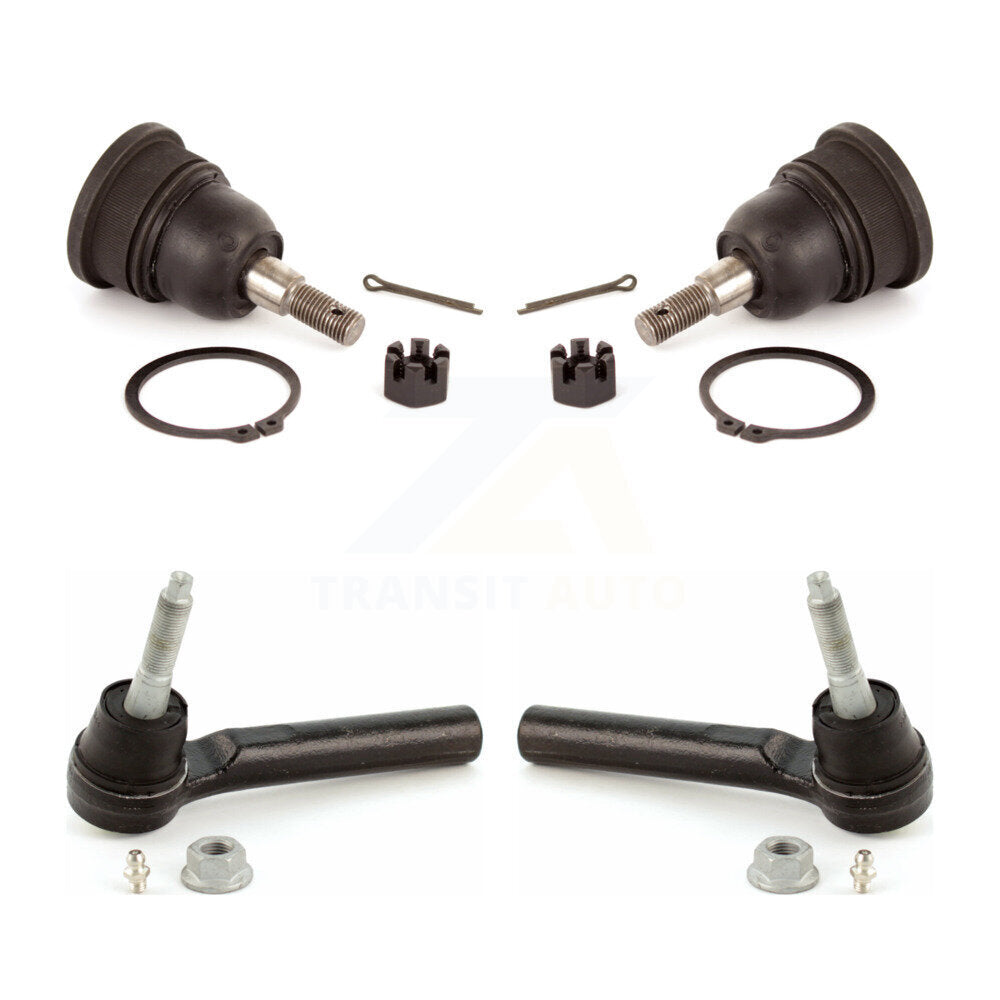 Front Ball Joint Tie Rod End Kit For Dodge Grand Caravan Chrysler Town & Country