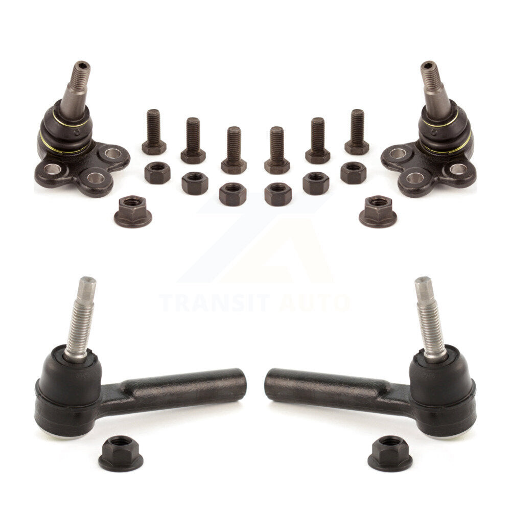 Front Ball Joint Tie Rod End Kit For GMC Acadia Buick Enclave Chevrolet Traverse