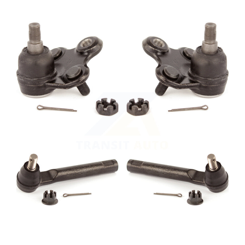 Front Ball Joint And Tie Rod End Kit For Honda CR-V Vehicles Manufactured In USA