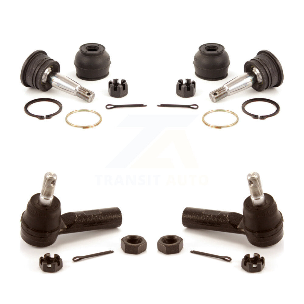Front Suspension Ball Joint & Tie Rod End Kit For Toyota Yaris Prius C Scion xD
