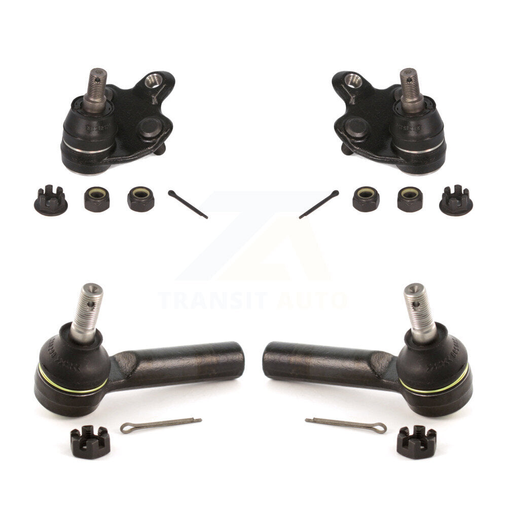 Front Suspension Ball Joint Tie Rod End Kit For Toyota Matrix Pontiac Vibe 2.4L