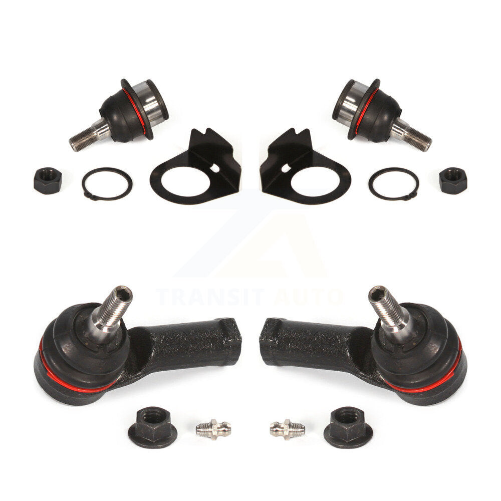 Front Suspension Ball Joint & Tie Rod End Kit For 2010-2013 Ford Transit Connect