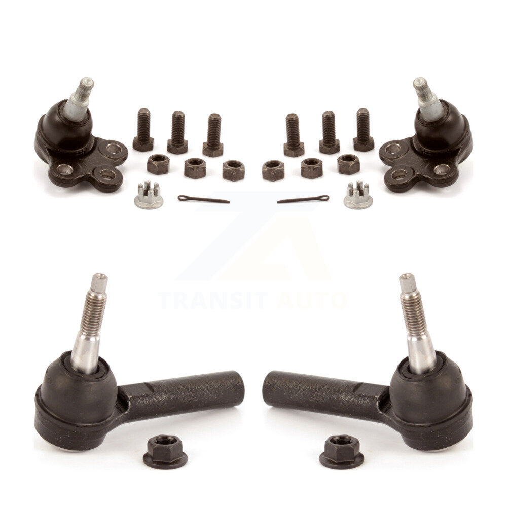Front Ball Joint And Tie Rod End Kit For 2010-2017 Chevrolet Equinox GMC Terrain