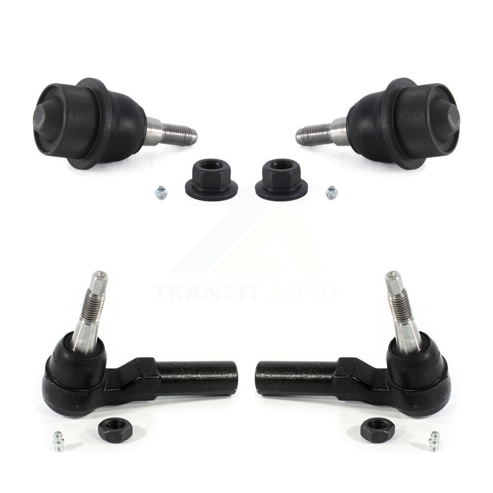 Front Ball Joint Tie Rod End Kit For GMC Chevrolet Sierra 2500 HD Silverado 3500