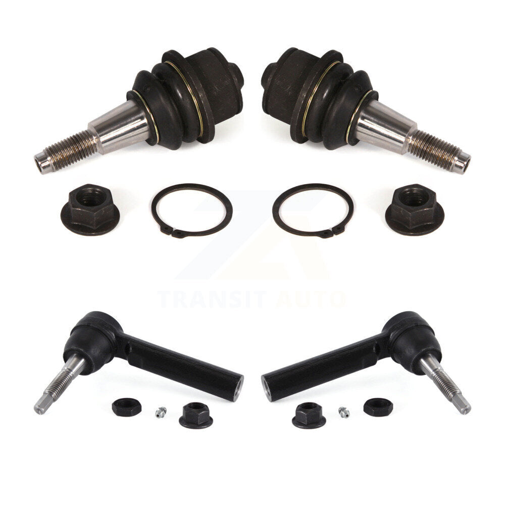 Front Ball Joint & Tie Rod End Kit For GMC Sierra 1500 Chevrolet Silverado Tahoe
