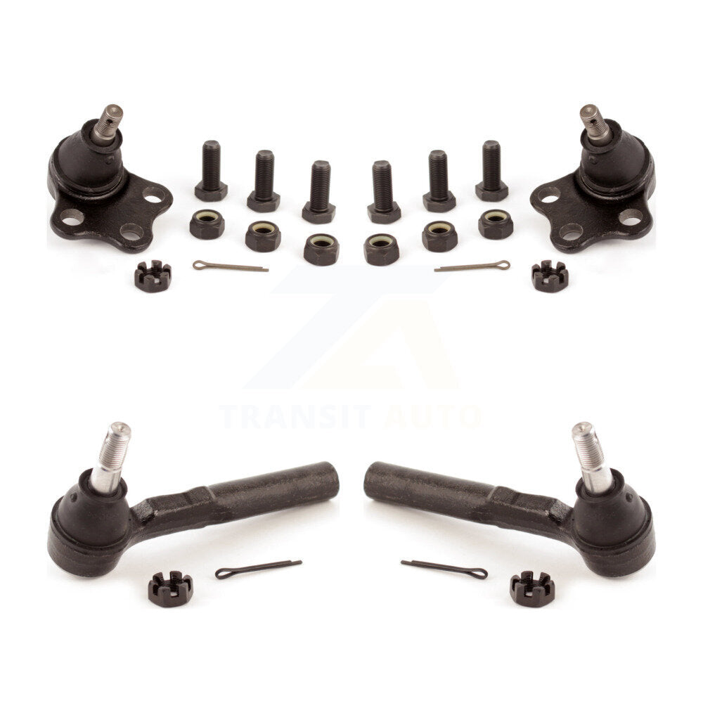 Front Ball Joint And Tie Rod End Kit For Pontiac Grand Am Chevrolet Malibu Alero