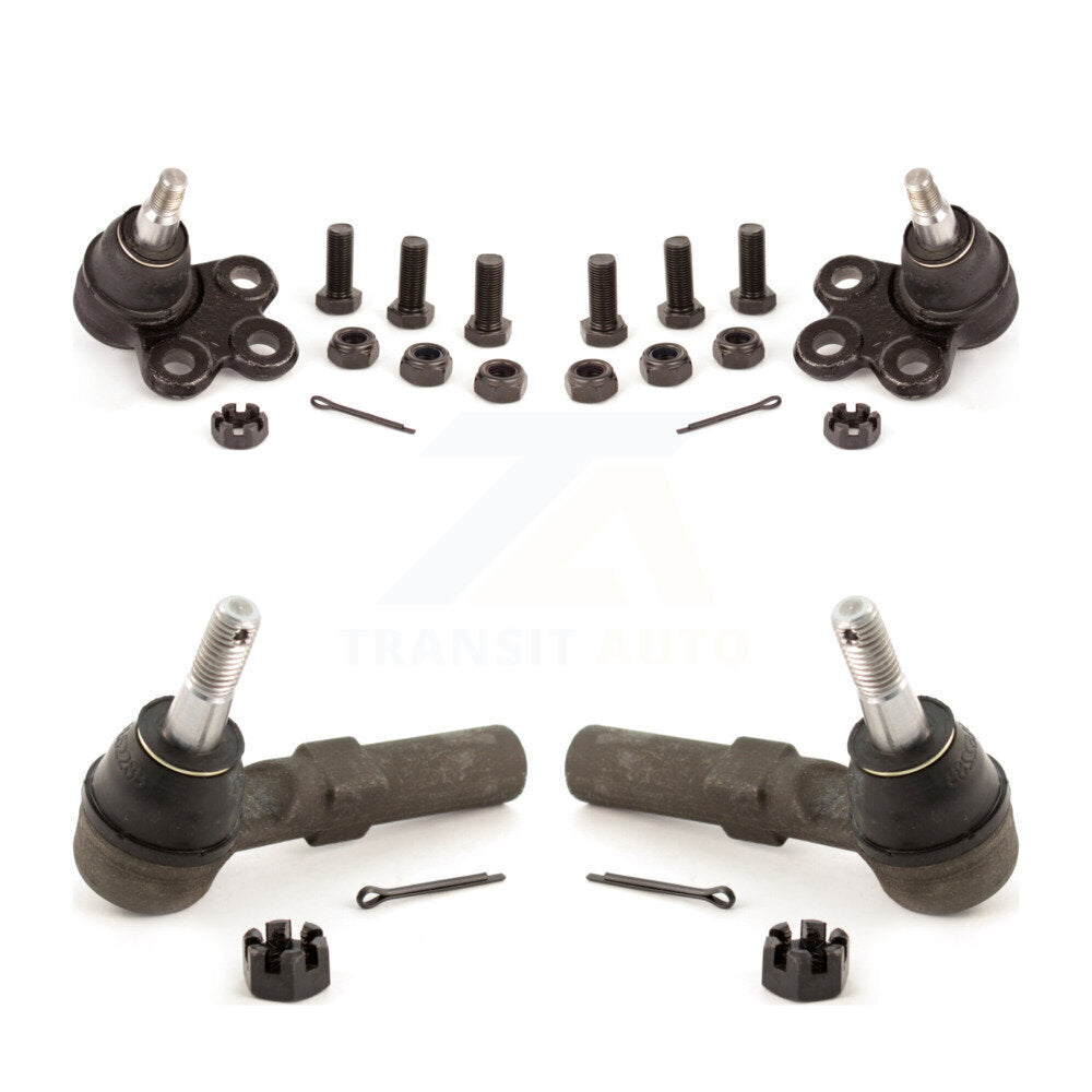 Front Ball Joint & Tie Rod End Kit For Chevrolet Equinox Pontiac Torrent Saturn